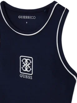 Guess Top J6GI11 K6YW4 Granatowy Regular Fit