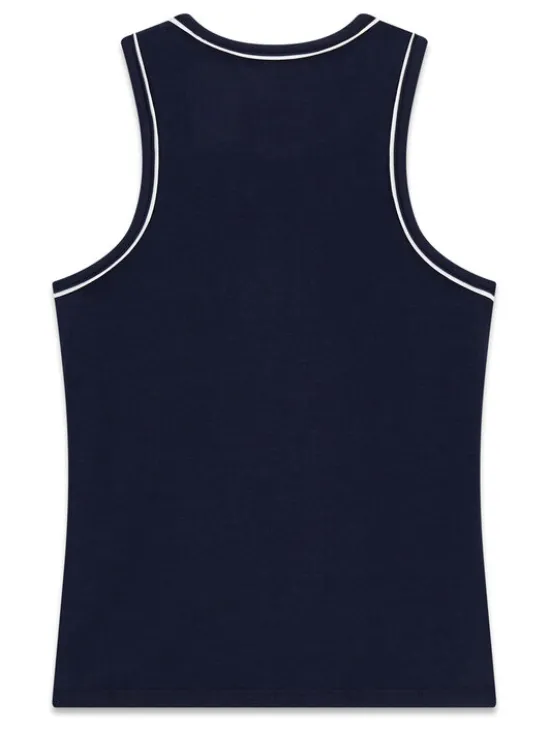 Guess Top J6GI11 K6YW4 Granatowy Regular Fit