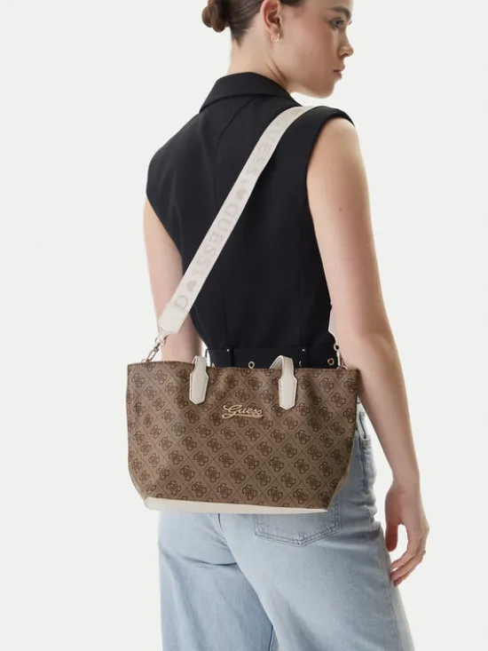 Guess Torebka J6RZ13 WFMF0 Brązowy
