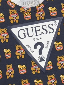 Guess T-Shirt H1YT00 K6YW1 Czarny Regular Fit