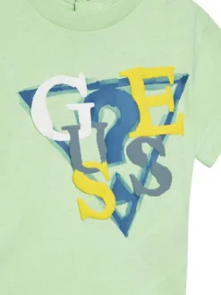 Guess T-Shirt I5GI01 K8HM4 Zielony Regular Fit