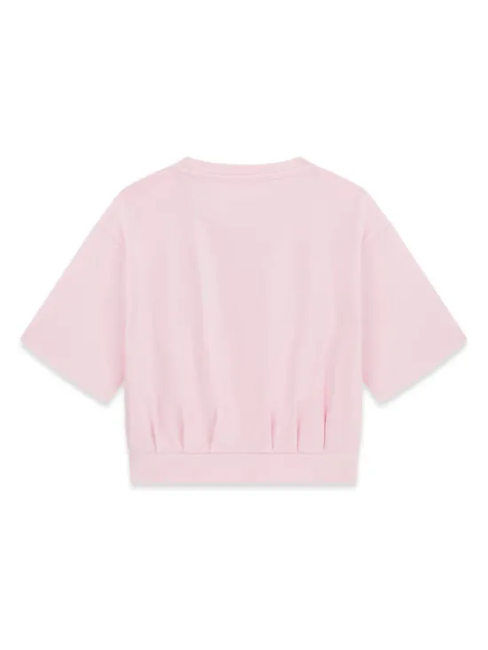 Guess T-Shirt J6GI16 K6YW4 Różowy Boxy Fit