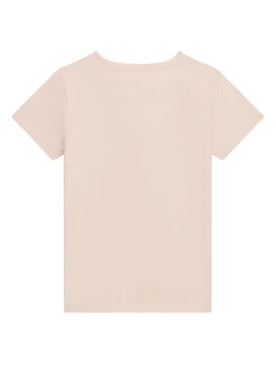 Guess T-Shirt J6GI04 K6YW4 Różowy Regular Fit