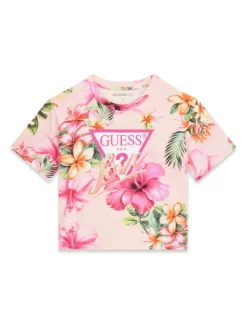 Guess T-Shirt J6GI03 K6YW4 Różowy Relaxed Fit