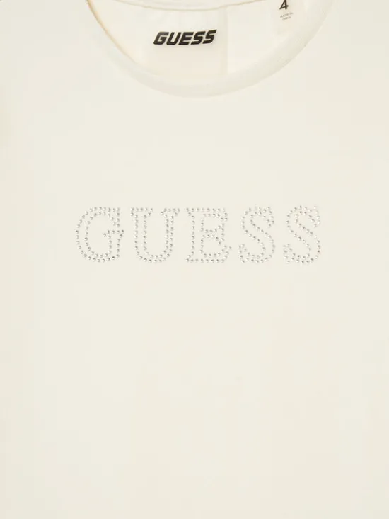 Guess T-Shirt J4RI49 J1314 Beżowy Regular Fit