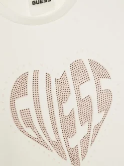 Guess T-Shirt J5RI46 J1314 Écru Regular Fit
