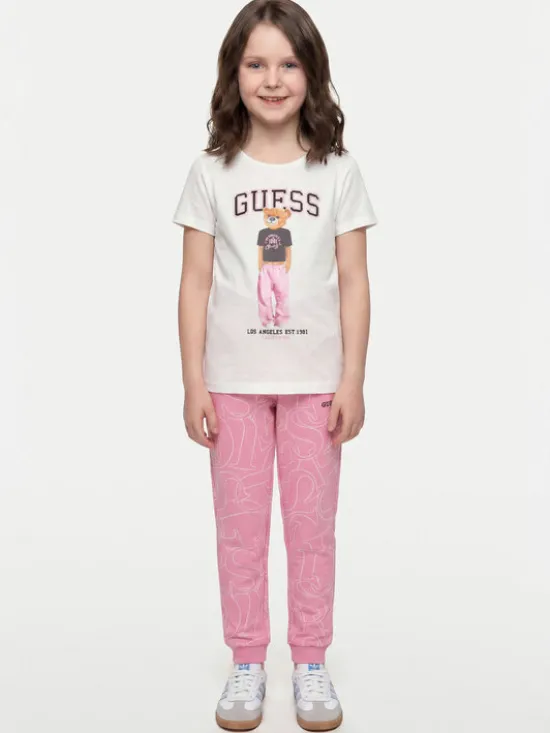 Guess T-Shirt J6YI08 K3710 Biały Regular Fit