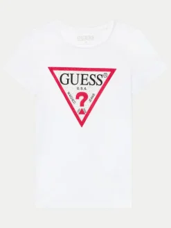 Guess T-Shirt J2YI51 K6YW1 Biały Regular Fit