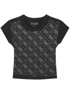 Guess T-Shirt J5YI37 K6YW4 Czarny Regular Fit