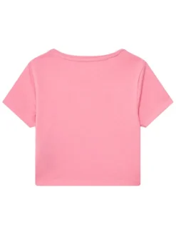 Guess T-Shirt J5YI08 K6YW4 Różowy Regular Fit