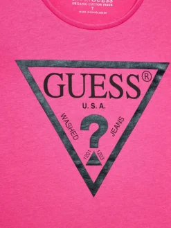 Guess T-Shirt K73I56 K8HM0 Różowy Regular Fit