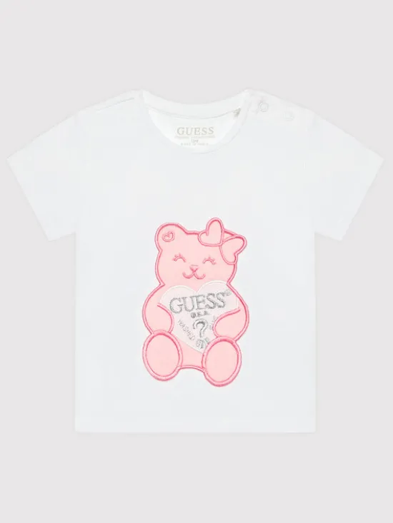 Guess T-Shirt K2RI27 K6YW1 Biały Regular Fit