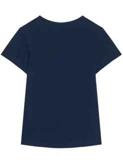 Guess T-Shirt K6RI03 K6YW4 Granatowy Regular Fit