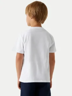 Guess T-Shirt L6GI00 K8HM4 Biały Regular Fit