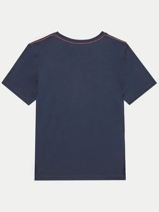 Guess T-Shirt L73I55 K8HM0 Niebieski Regular Fit