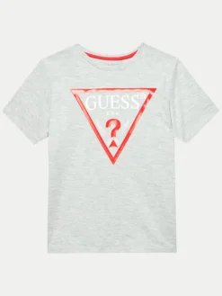 Guess T-Shirt L73I55 K8HM0 Szary Regular Fit