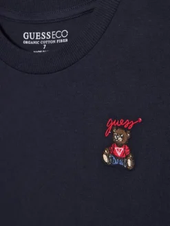 Guess T-Shirt L5RI33 I3Z14 Granatowy Oversize
