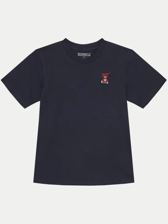 Guess T-Shirt L5RI33 I3Z14 Granatowy Oversize