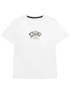 Guess T-Shirt L6RI02 K8HM4 Biały Regular Fit