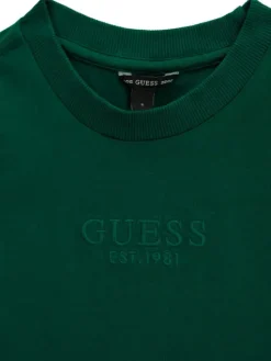Guess T-Shirt L5RI36 K8HM4 Zielony ciemny Regular Fit