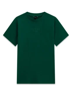 Guess T-Shirt L5RI36 K8HM4 Zielony ciemny Regular Fit