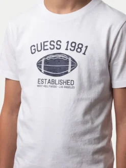 Guess T-Shirt L6YI05 K3711 Biały Regular Fit