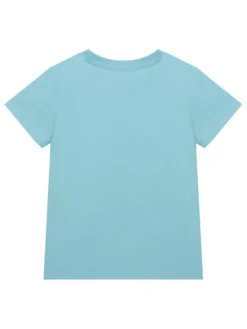 Guess T-Shirt N6GI04 K8HM4 Niebieski Regular Fit
