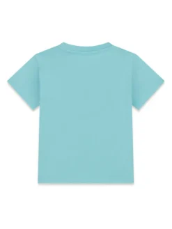 Guess T-Shirt N6GI09 K8HM4 Niebieski jasny Regular Fit