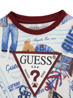 Guess T-Shirt N6RI04 K8HM4 Kolorowy Regular Fit