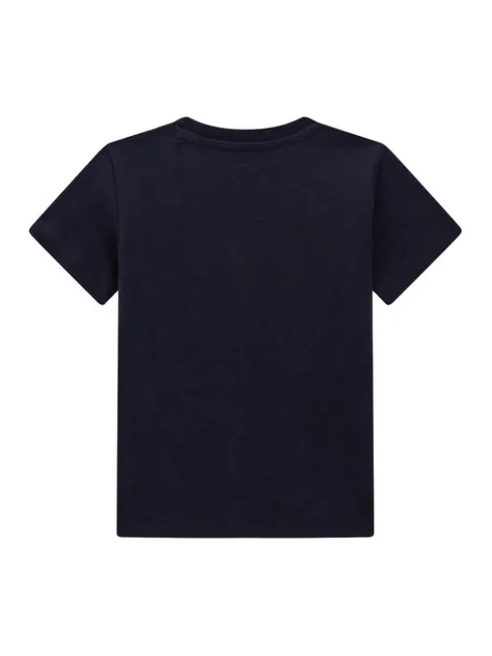 Guess T-Shirt N6YI13 K3801 Granatowy Regular Fit