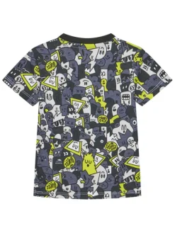Guess T-Shirt N5YI04 K8HM4 Szary Regular Fit