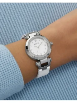Guess Zegarek GW1020L1 Srebrny