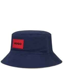 HUGO Kapelusz G01166 S Granatowy