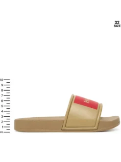 HUGO Klapki G01179 M Beżowy