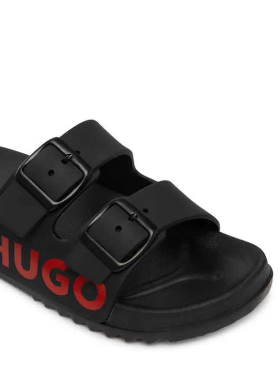 HUGO Klapki G01193 M Czarny