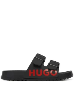 HUGO Klapki G01193 M Czarny