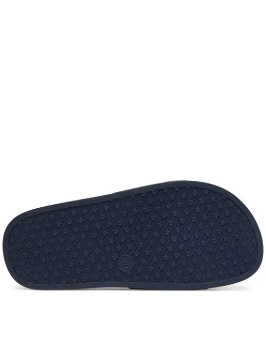 HUGO Klapki G01179 M Granatowy