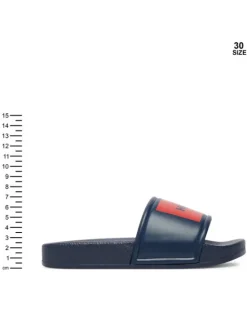 HUGO Klapki G01179 M Granatowy
