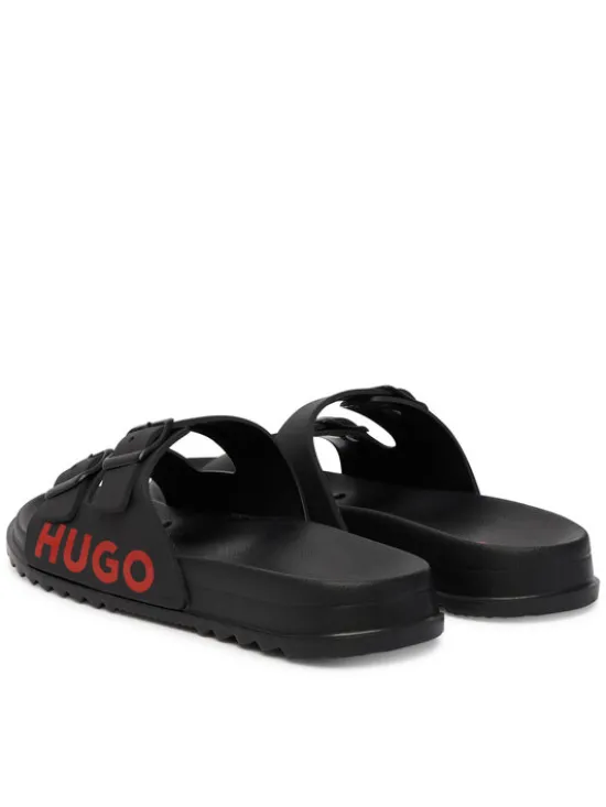 HUGO Klapki G01193 S Czarny