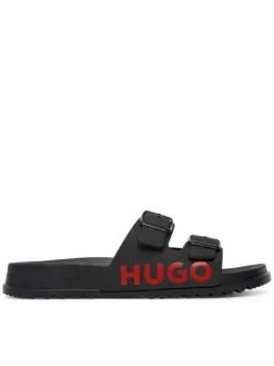 HUGO Klapki G01193 S Czarny
