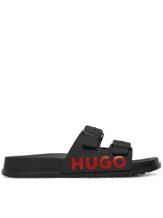 HUGO Klapki G01193 S Czarny