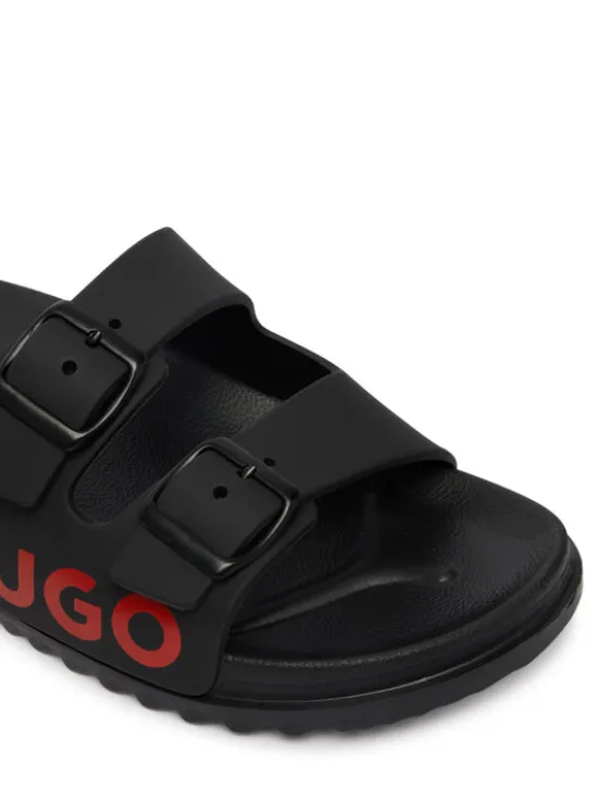 HUGO Klapki G01193 S Czarny