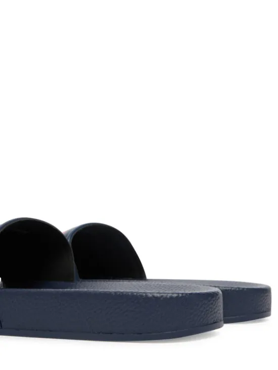 HUGO Klapki G01179 S Granatowy