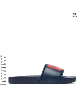 HUGO Klapki G01179 S Granatowy
