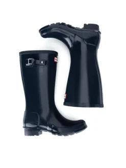 Hunter Kalosze JFT6000RGL-NVY Granatowy