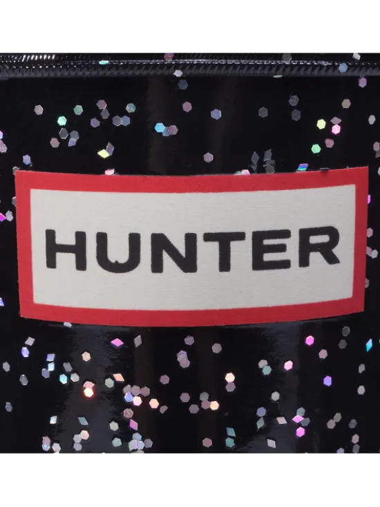 Hunter Kalosze Org Kids Giant Glitter Boots JFT6075RGT Czarny