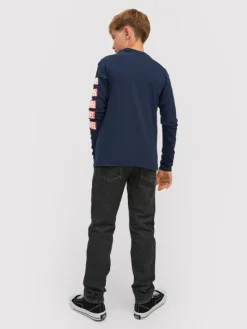 Jack & Jones Junior Bluzka MARVEL 12217803 Granatowy Regular Fit