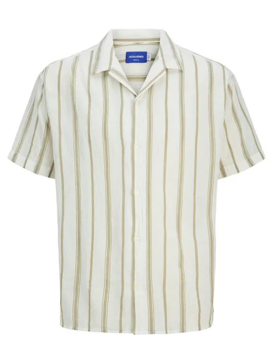 Jack & Jones Junior Koszula Luke 12277304 Biały Relaxed Fit