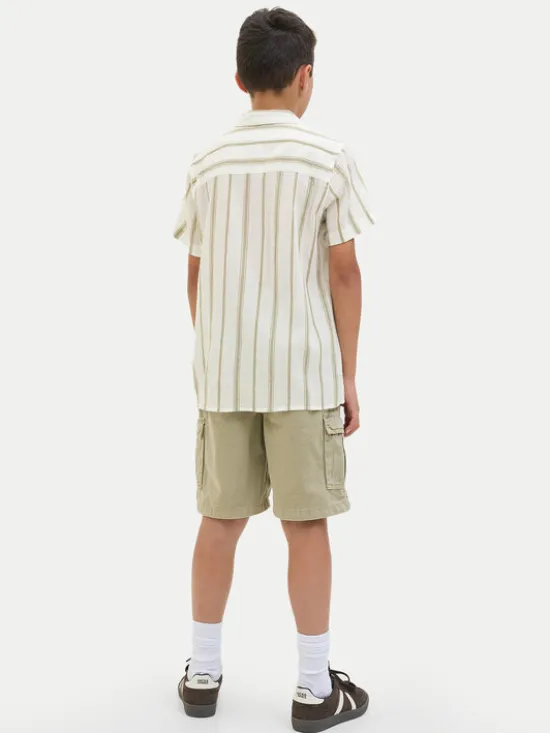 Jack & Jones Junior Koszula Luke 12277304 Biały Relaxed Fit