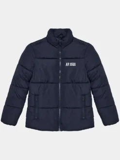 Jack & Jones Junior Kurtka zimowa 12238960 Granatowy Regular Fit